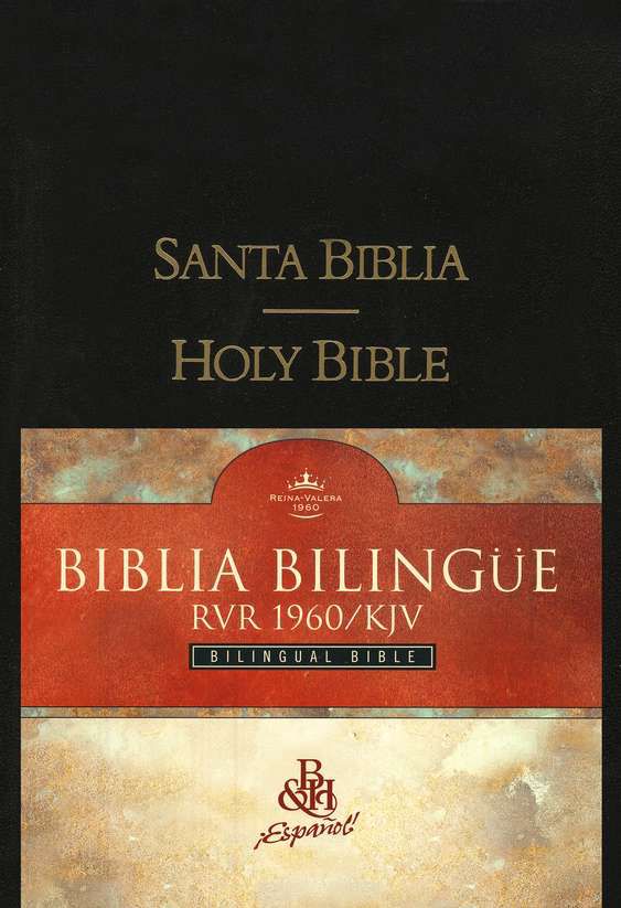 RVR 1960/KJV Biblia Bilingüe, negro tapa dura