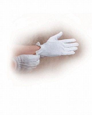 White Gloves Large