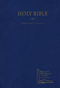 KJV Drill Bible, Blue Hardcover