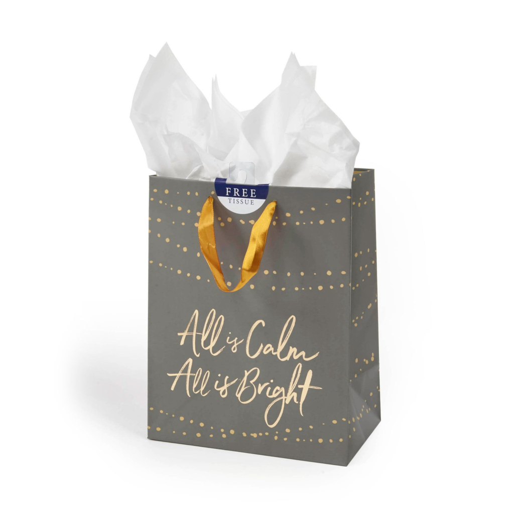 All Is Bright Gift Bag Line