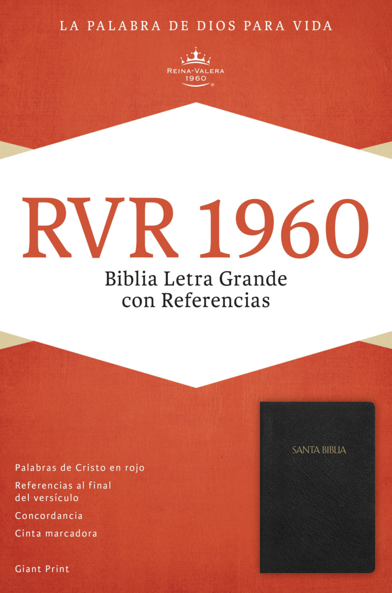 RVR 1960 Biblia Letra Gigante con Referencias