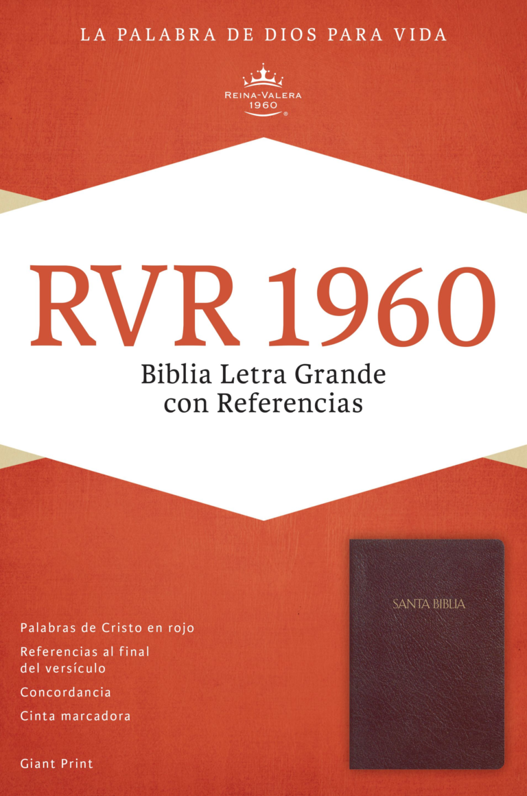 RVR 1960 Biblia Letra Grande con Referencias