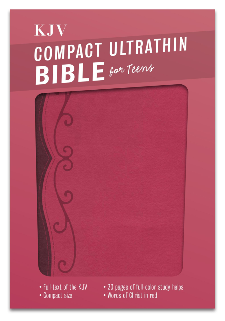 KJV Compact Ultrathin Bible for Teens