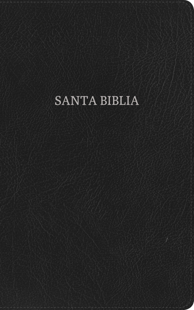RVR 1960 Biblia Ultrafina, negro piel fabricada
