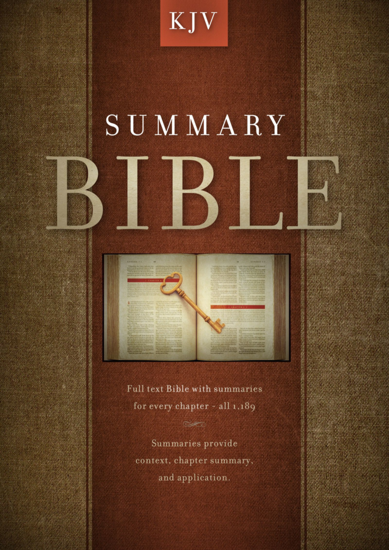 Summary Bible, KJV Edition, eBook