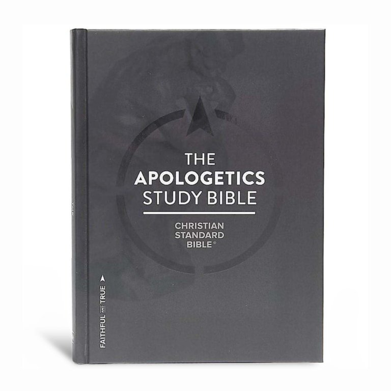 CSB Apologetics Study Bible, Gray Hardcover