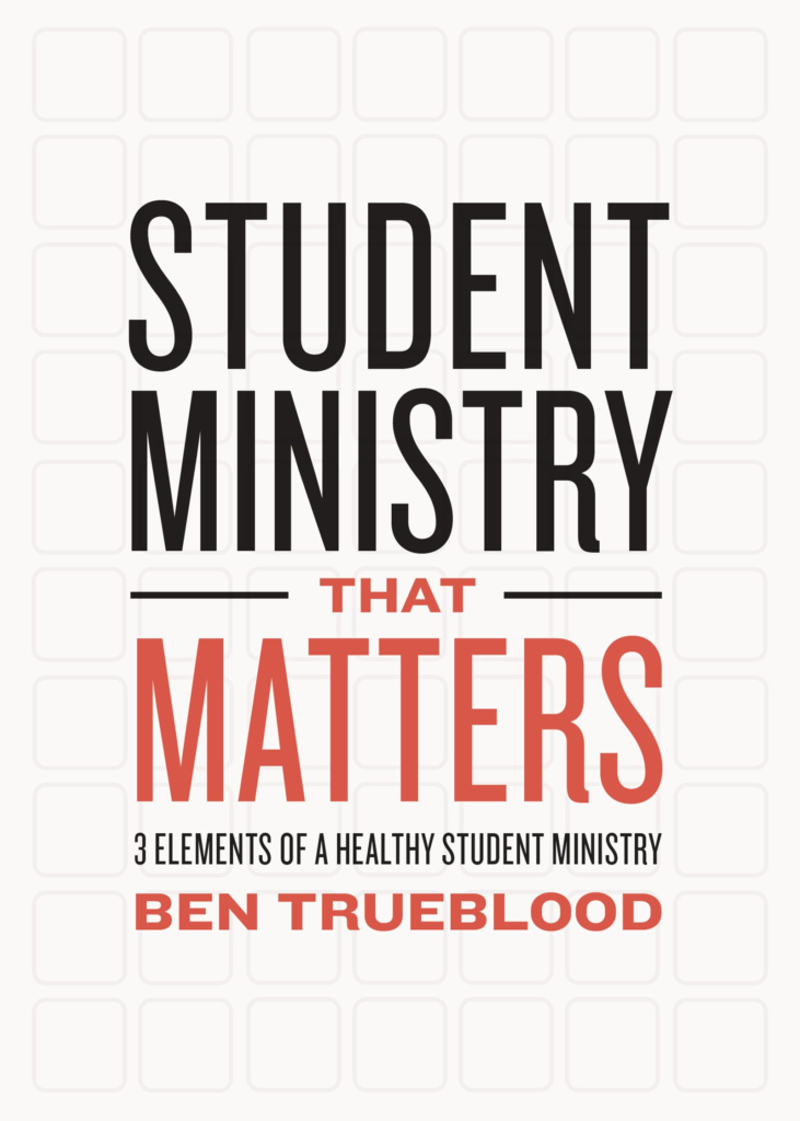 Student Ministry that Matters, eBook