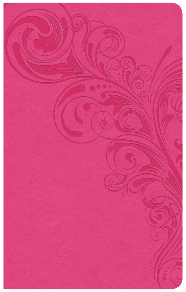 CSB Ultrathin Reference Bible, Pink LeatherTouch, Indexed