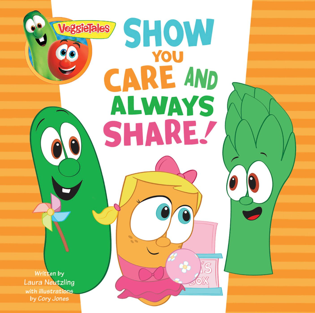 VeggieTales: Show You Care and Always Share, a Digital Pop-Up Book