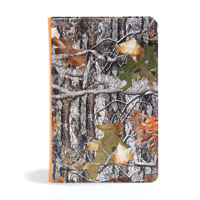 CSB Sportsman’s Bible: Large Print Personal Size Edition, Mothwing Camouflage LeatherTouch