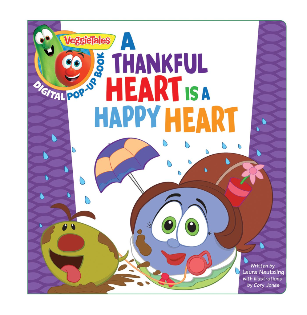 VeggieTales: A Thankful Heart Is a Happy Heart, a Digital Pop-Up Book