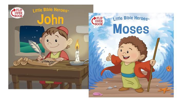 Moses/John Flip-Over Book
