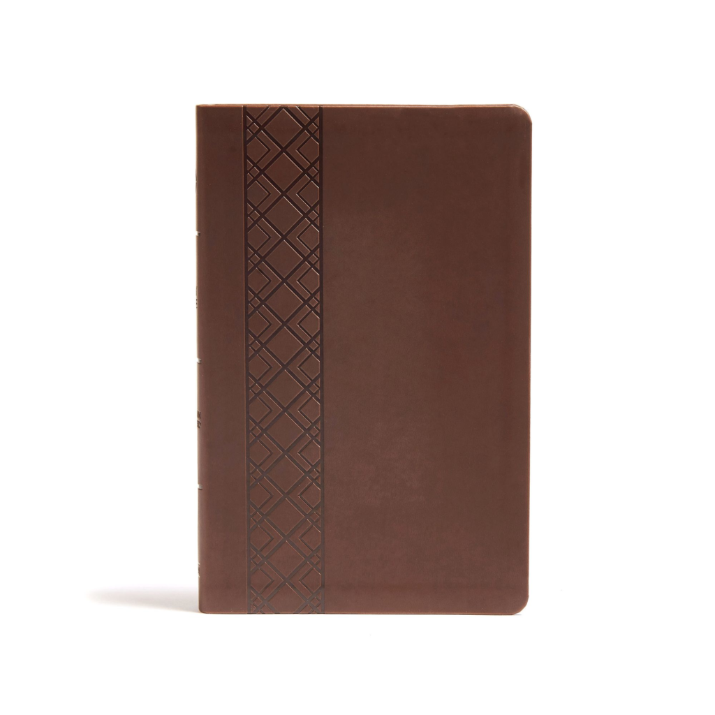 CSB Ultrathin Reference Bible, Value Edition, Brown LeatherTouch