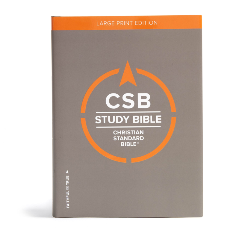 CSB Study Bible Large Print