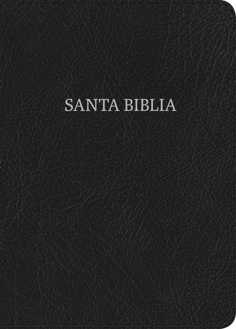 RVR 1960 Biblia Letra Súper Gigante negro, piel fabricada