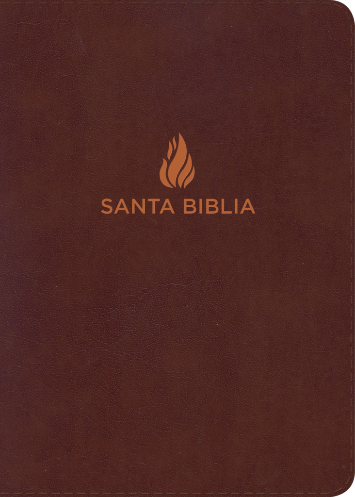RVR 1960 Biblia Letra Súper Gigante marrón, piel fabricada