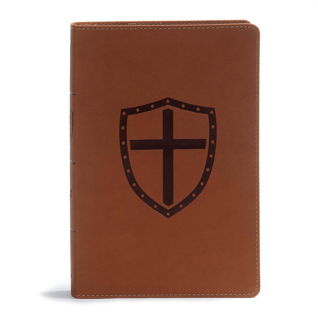 CSB Defend Your Faith Bible, Walnut LeatherTouch