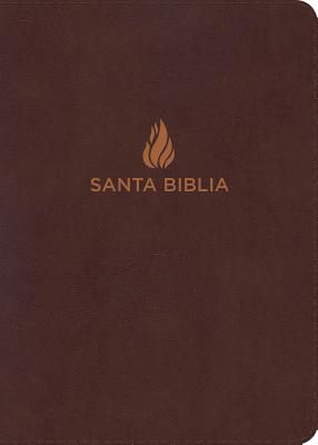 NVI Biblia Letra Gigante marrón, piel fabricada