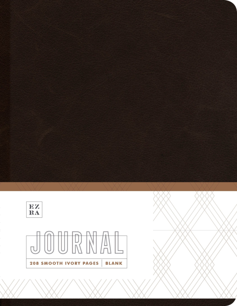 Ezra Dark Leather Journal