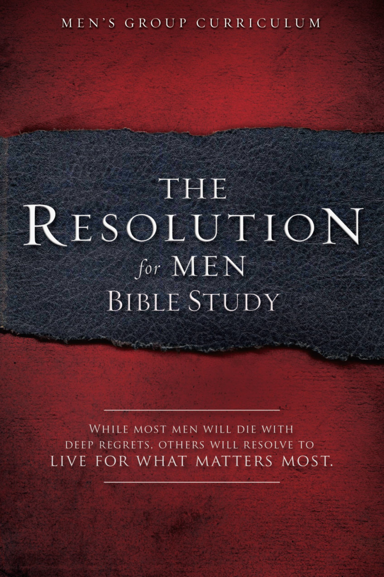 The Resolution for Men – Bible Study