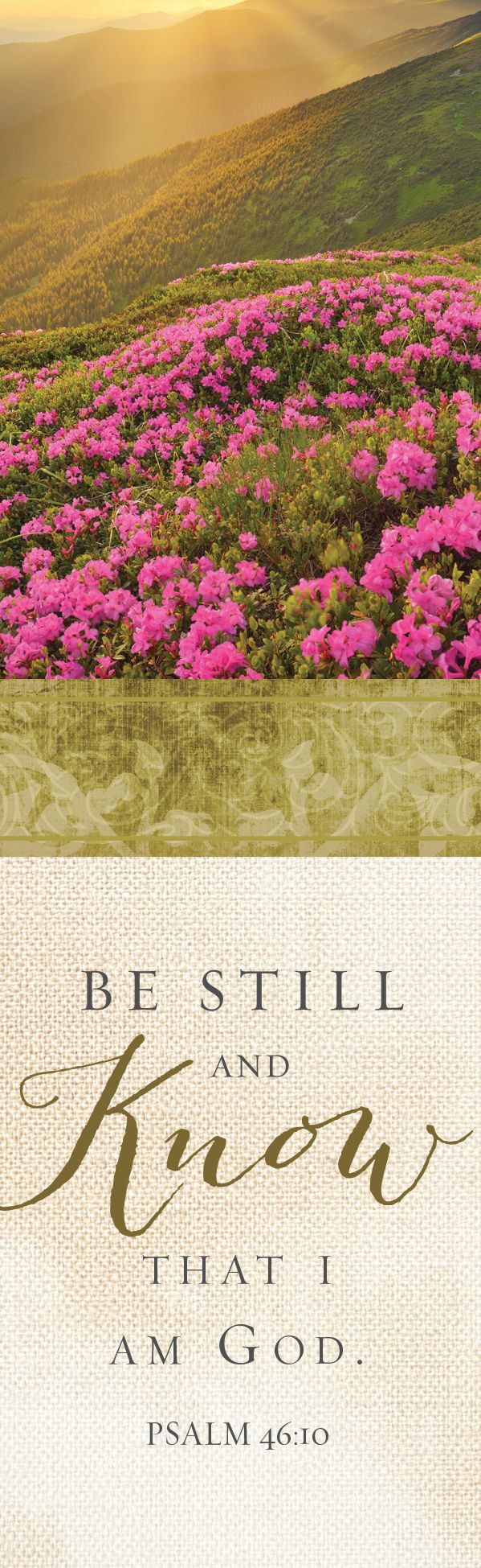 Be Still And Know That I Am God – Bookmark (Pkg 25) General Worship