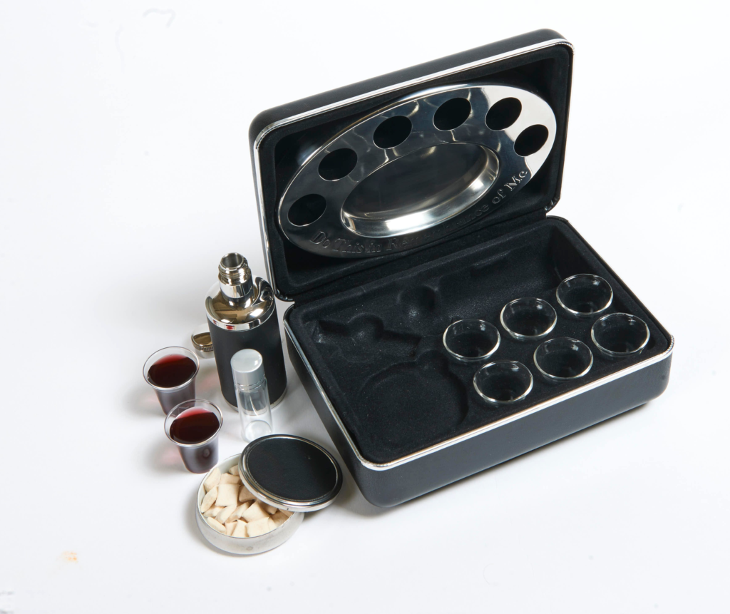 Portable Communion Set – Legacy with Anointing Oil Bottle