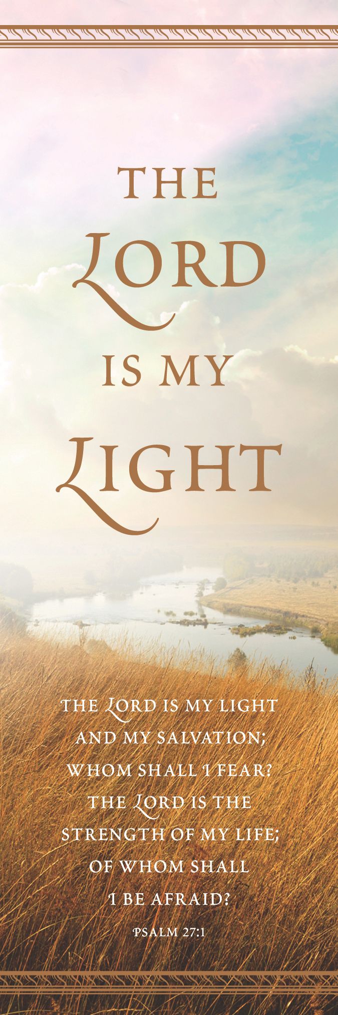 Lord is My Light – Bookmark (Pkg 25)  General Worship