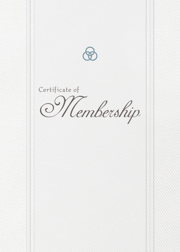 church membership folded certificate pkg 6 b h publishing church membership certificate
