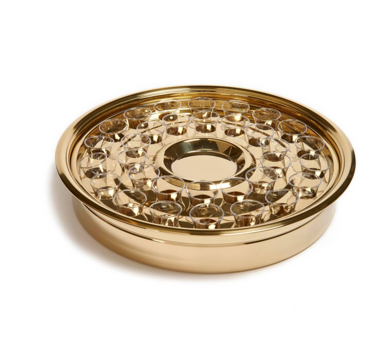 RW Brass One Pass Tray and Disk