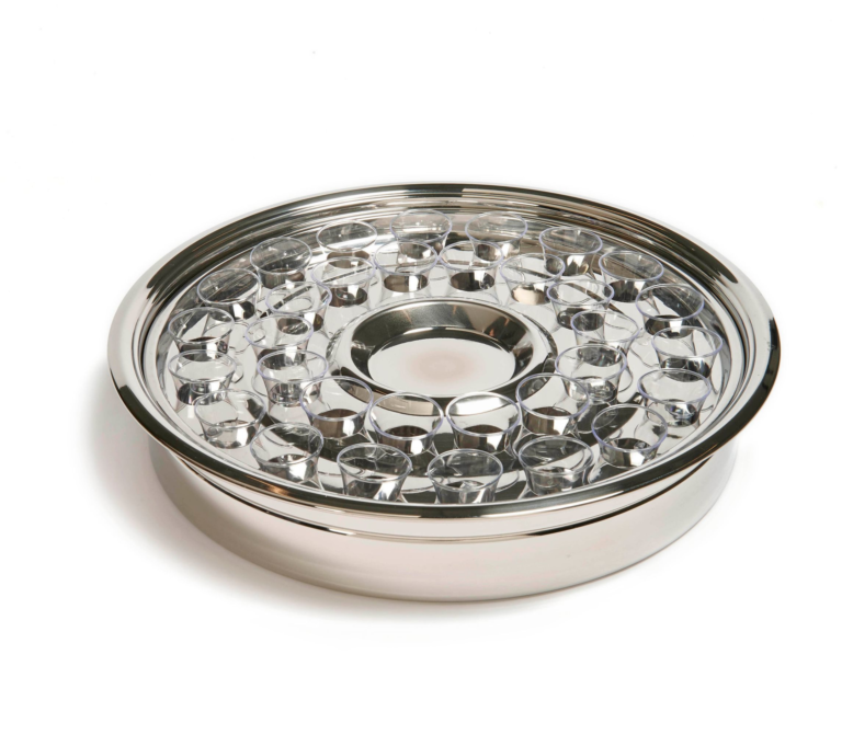 RW Silver One Pass Tray and Disk