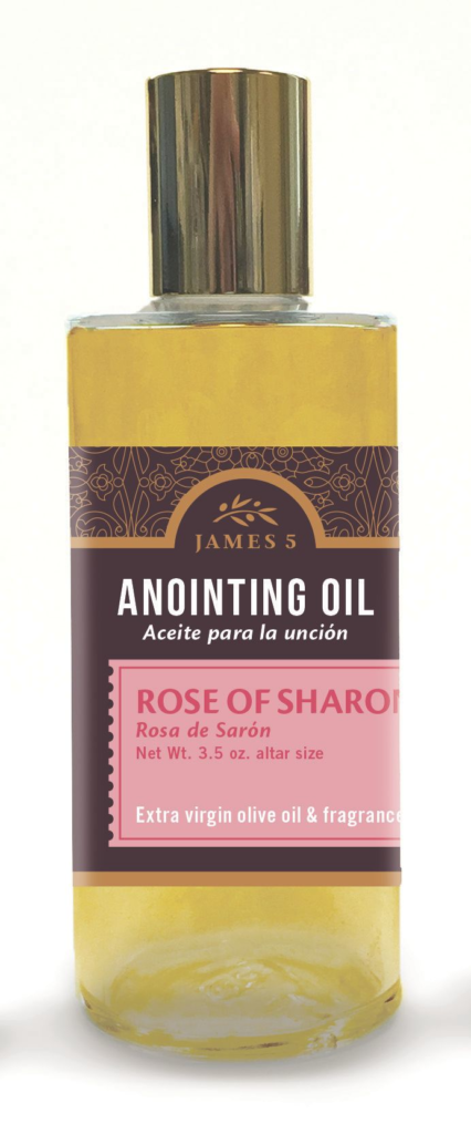 Anointing Oil – Rose of Sharon (3.5 oz) Altar Size