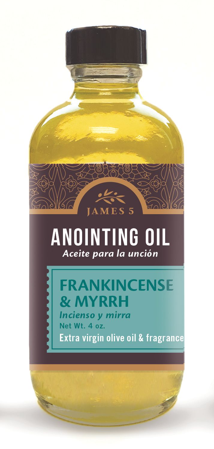 Anointing Oil – Frankincense and Myrrh (4 oz) Refill