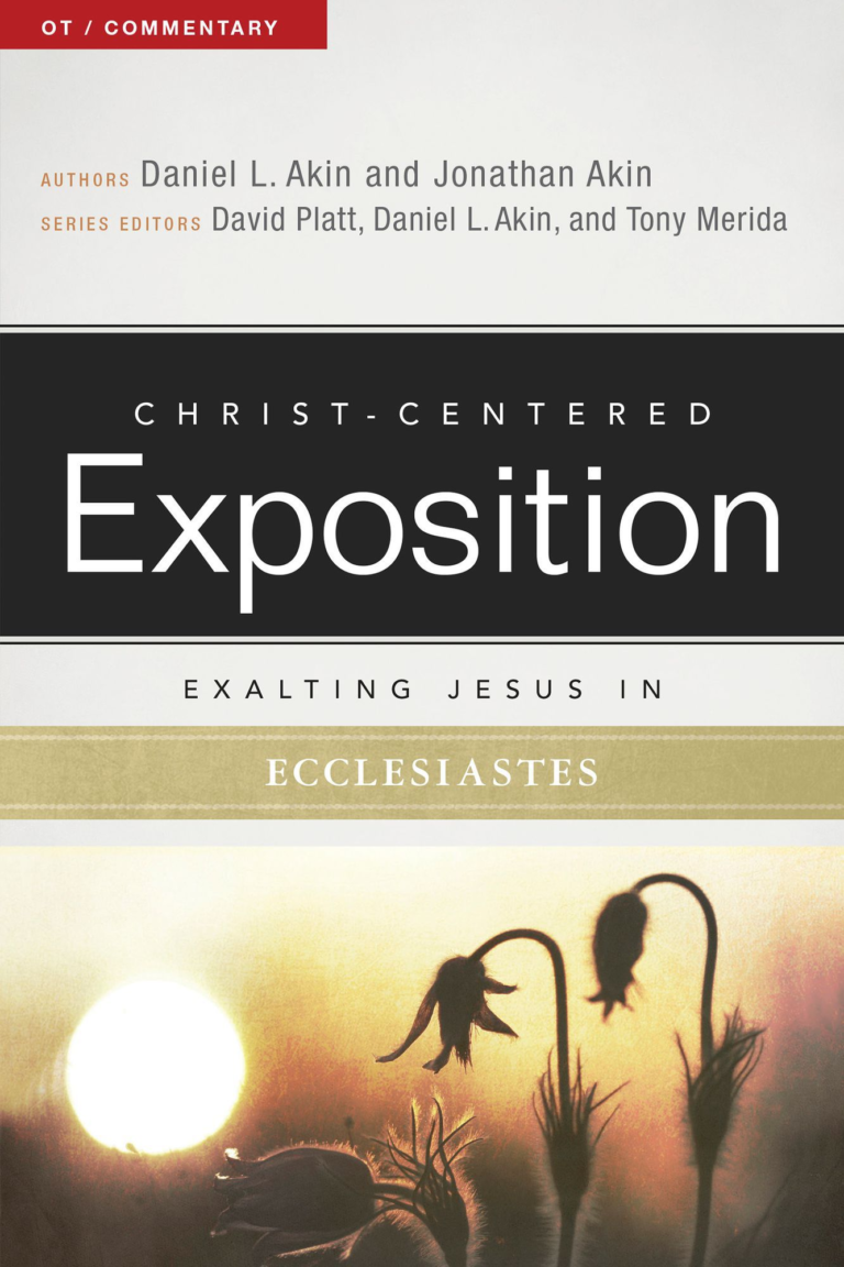 Exalting Jesus in Ecclesiastes, eBook