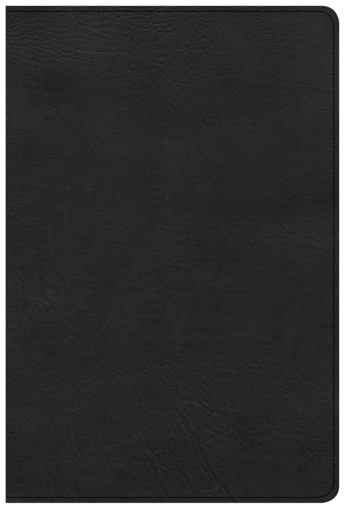 KJV Giant Print Reference Bible, Black LeatherTouch