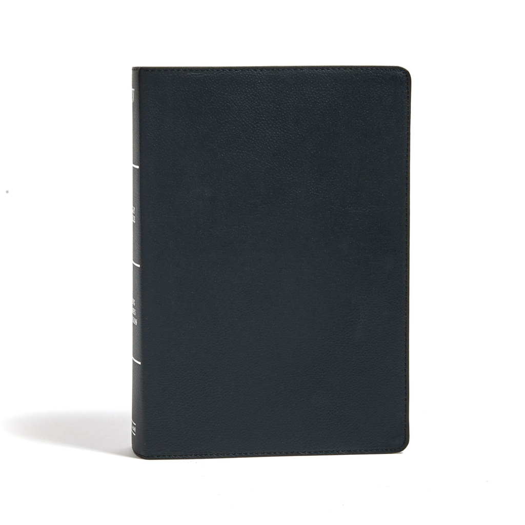 KJV Super Giant Print Reference Bible, Black Genuine Leather
