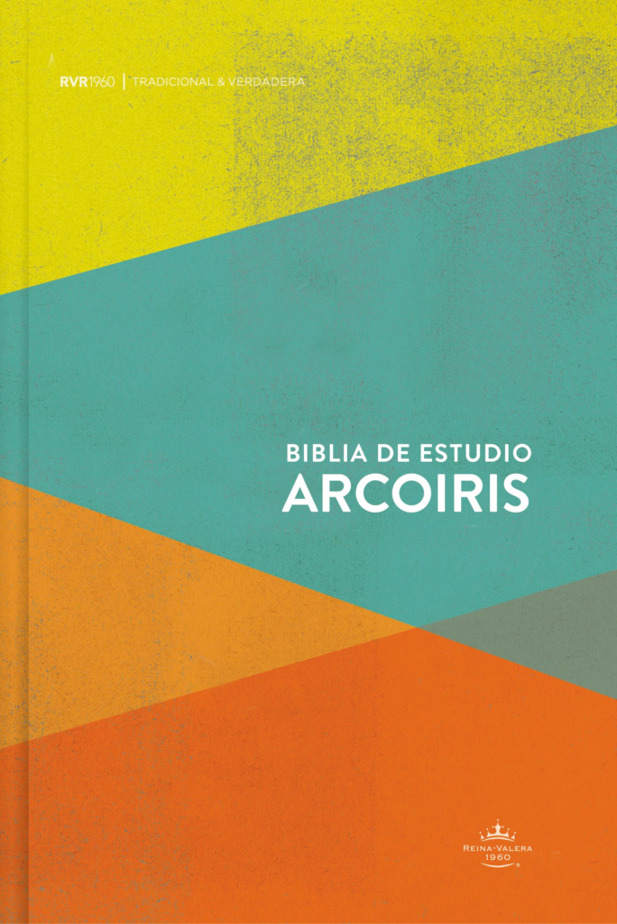 RVR 1960 Biblia de Estudio Arcoiris, multicolor tapa dura