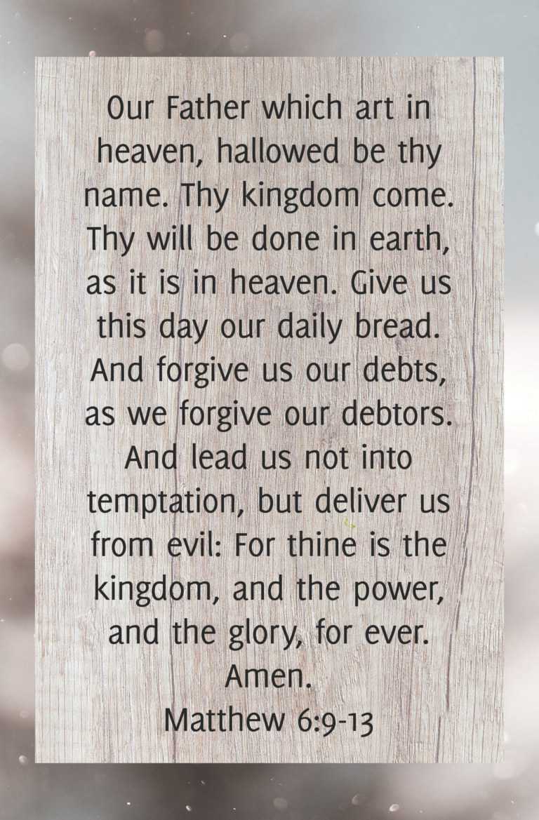 The Lord’s Prayer  Bulletin (Pkg 100) General Worship