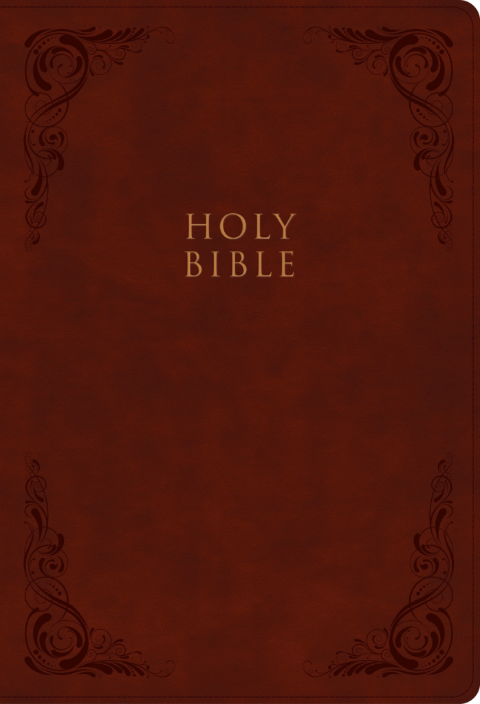 CSB Super Giant Print Reference Bible, Burgundy LeatherTouch