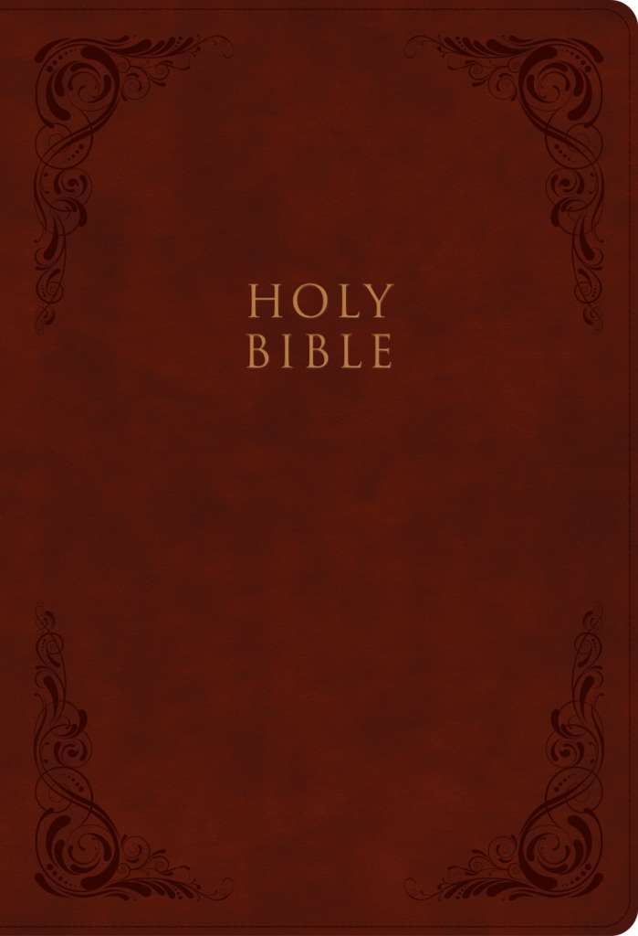 KJV Super Giant Print Reference Bible, Burgundy LeatherTouch, Indexed