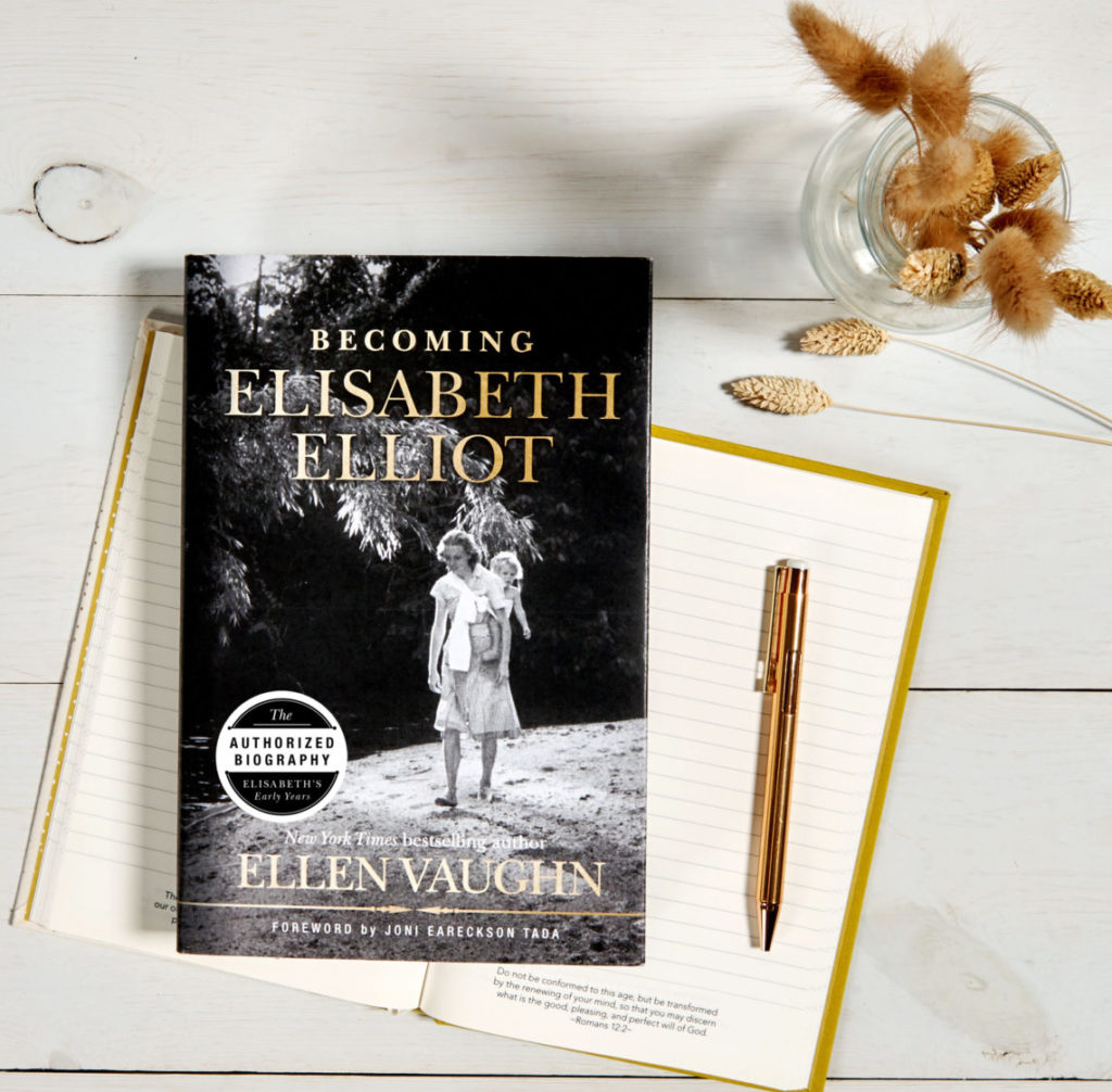 Becoming Elisabeth Elliot book cover
