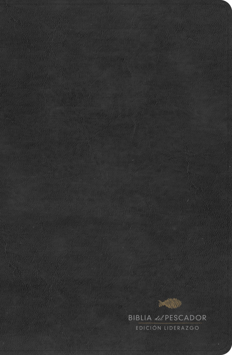 RVR 1960 Biblia del Pescador: Edición liderazgo, negro piel fabricada