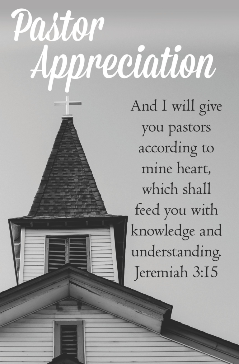 We Love Our Pastors  Bulletin (Pkg 100) Pastor Appreciation