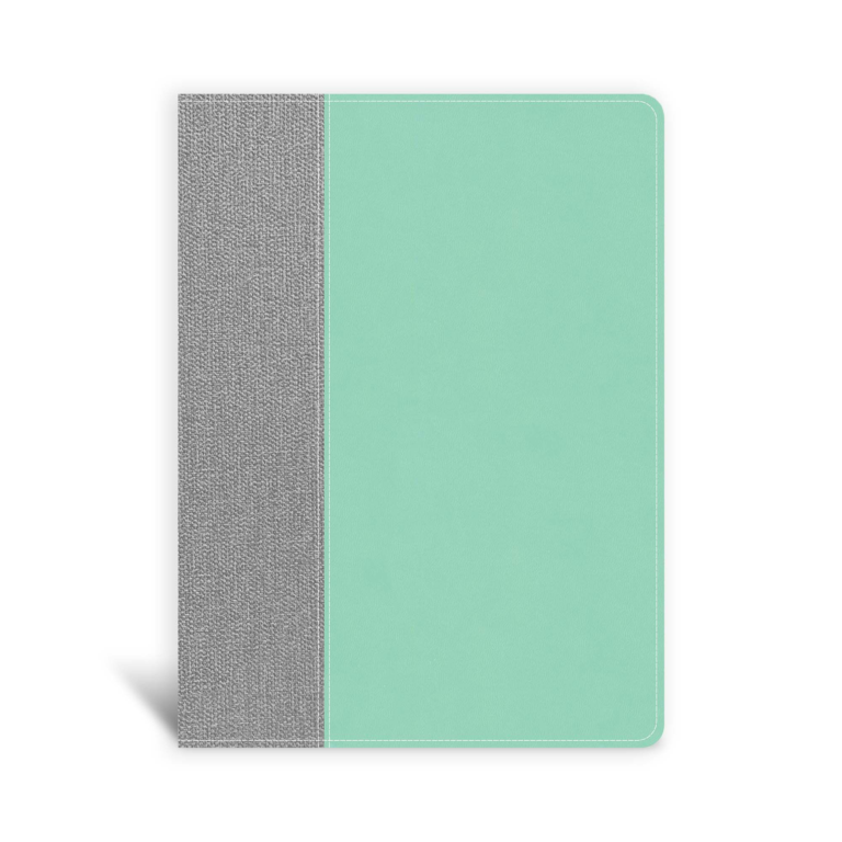 CSB Lifeway Women’s Bible, Gray/Mint LeatherTouch, Indexed