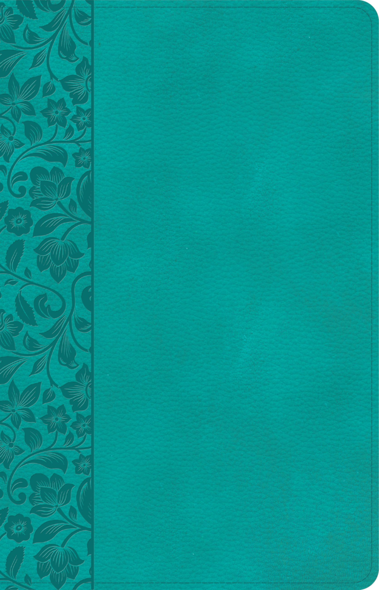 NASB Large Print Personal Size Reference Bible, Teal LeatherTouch