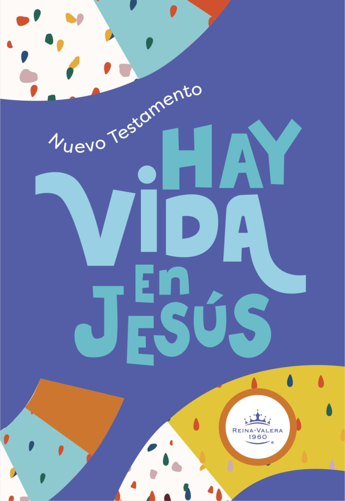 RVR 1960 Nuevo Testamento Hay vida en Jesús Niños, colores tapa suave
