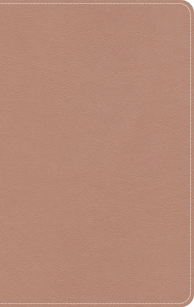 CSB On-The-Go Bible, Personal Size, Rose Gold LeatherTouch