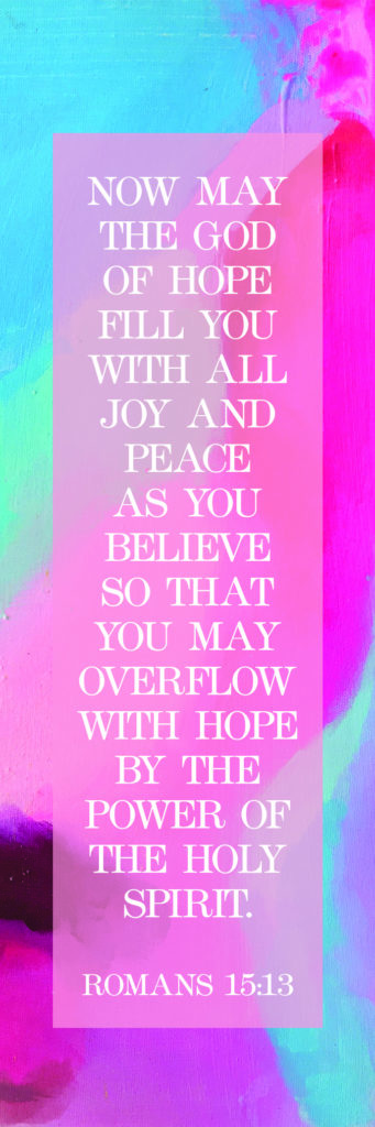 Overflow With Hope  Bookmark (Pkg 25) Inspirational