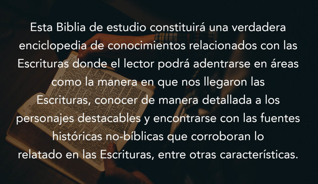 La Biblia de estudio de César Vidal, nuevo proyecto de Lifeway / B&H  Español - B&H Publishing