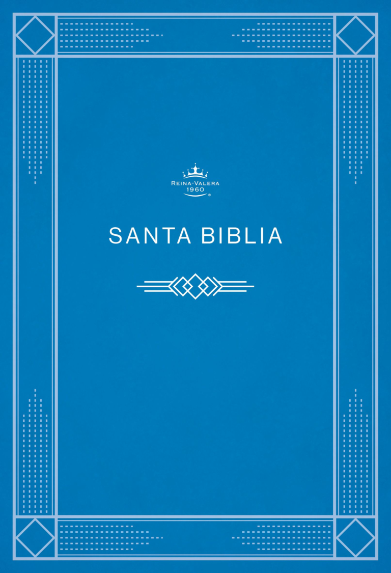 RVR 1960 Biblia económica de evangelismo, azul tapa rústica