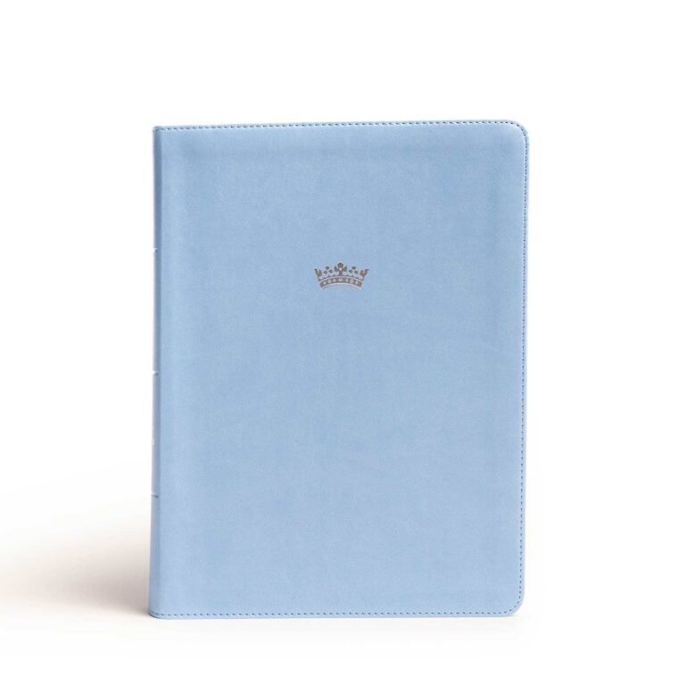 NASB Tony Evans Study Bible, Powder Blue LeatherTouch